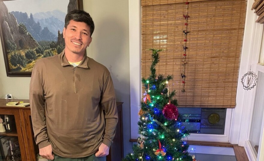 Mohammad Ali Dadfar is pictured after his Dec. 1 release from the Greene County Jail where he had been held since early October. The Afghan's claim for asylum is separate from the case which found Dadfar was detained unlawfully by U.S. Immigration and Customs Enforcement, or ICE.