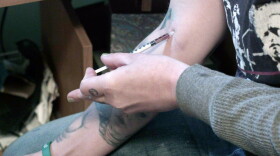 A still from the 2016 WTIU documentary "Finding the Fix: Heroin's Hold on the Heartland." The documentary explores the epidemic of heroin and opioid abuse and addiction in the Midwest, specifically along the shared Ohio, Indiana and Kentucky borders.