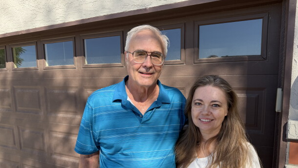 Scott Kleinhesselink and Blenda Dale live in the Tierra Mesa Estates neighborhood in east Yuma. They say the rising water bills are causing them and many of their neighbors to not water their lawns and cut back on other water use.