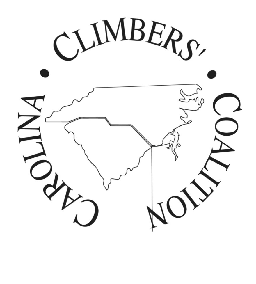  logo for Carolina Climbers Coalition