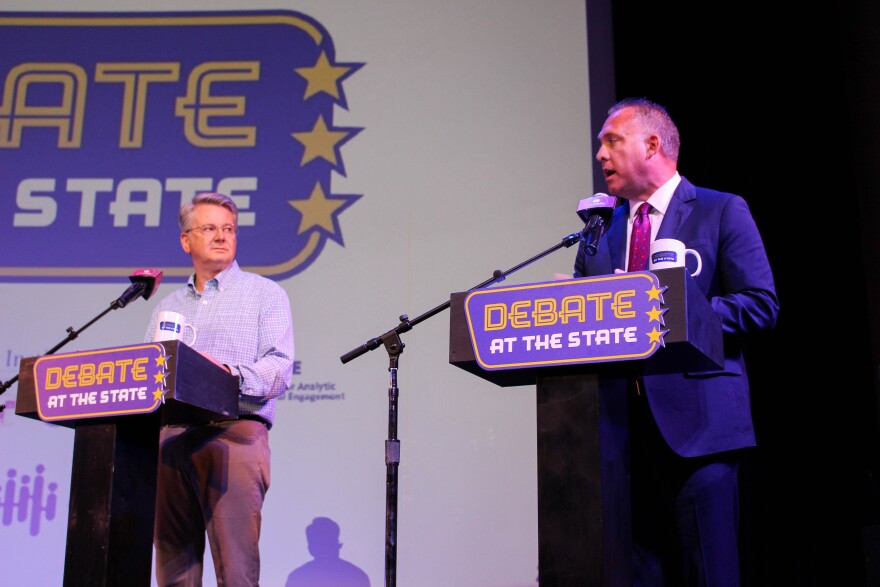 Congressman John Duarte, left, and Democratic opponent Adam Gray, right, are both vying for District 13’s seat this election cycle, as it is one of the most hotly contested races in the nation.