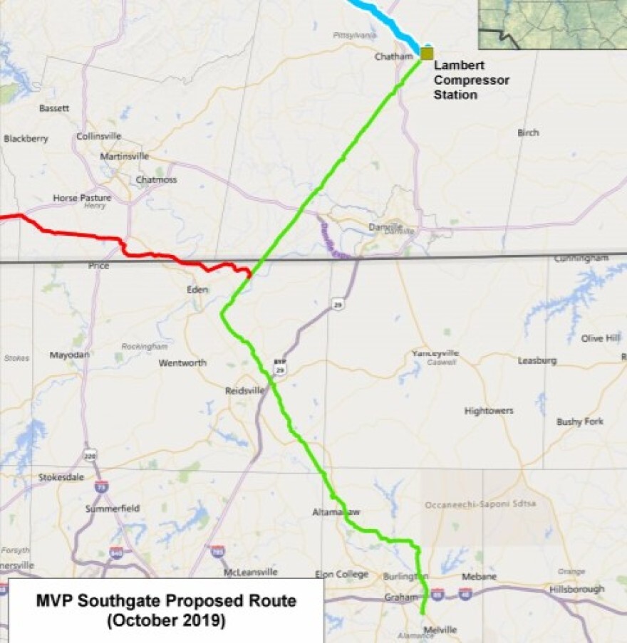 Pipeline builder halts legal effort to acquire land for NC extension WHQR