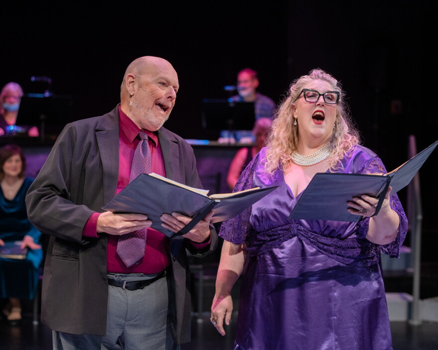 “Some Enchanted Evening: The Songs of Rogers and Hammerstein” in rehearsal