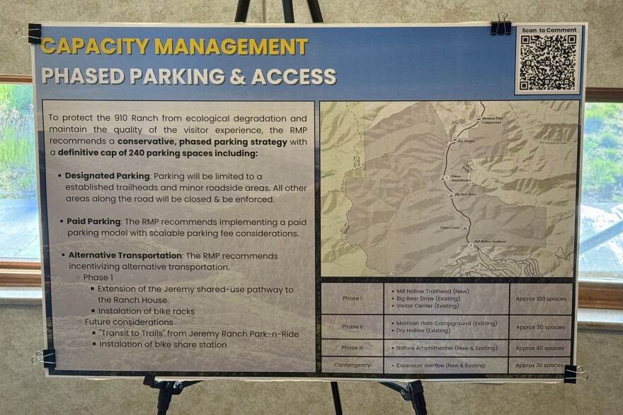 posterboards are seen at a 910 cattle ranch open house april 21 2026