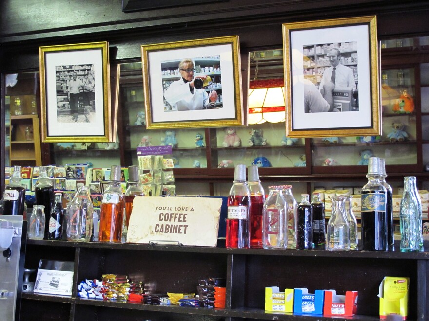 Coffee cabinets are a popular order at Delekta's, an old-school soda fountain and pharmacy in Warren, R.I. (You can still fill prescriptions in the back.)