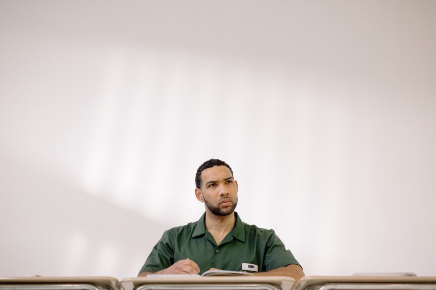 Dyjuan Tatro, 31, has served 11 years for violent gang and drug crimes. He is a math major with a 3.72 GPA and was part of the team of inmates who beat Harvard in a debate.