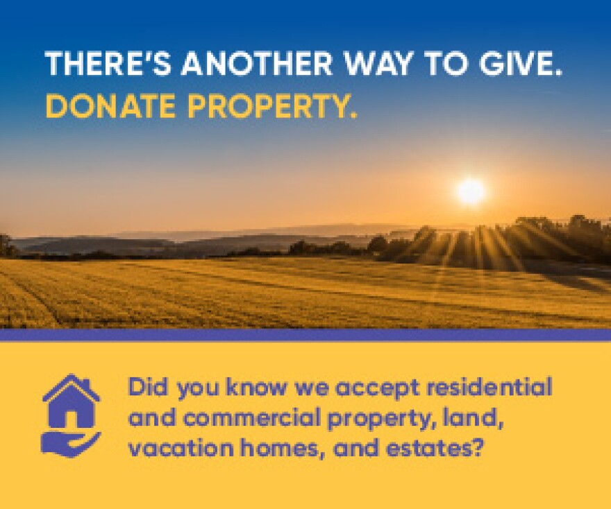Donate property as another way to support WHQR