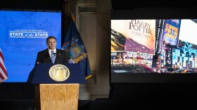 Gov. Andrew Cuomo outlines plans on Tuesday, Jan. 12, 2021, to revive Broadway and other arts venues, even before the COVID-19 pandemic is over.