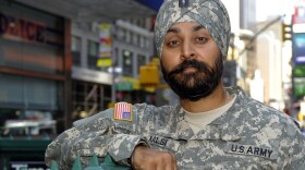 Dr. Kamal Kalsi had to apply for special permission from the Department of Defense in order to keep his beard and turban while serving in the military.