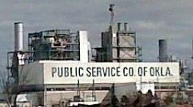 PSO power plant at Oologah.