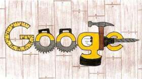 Landen Slater's entry in the Doodle4Google competition. Image courtesy of Google. 