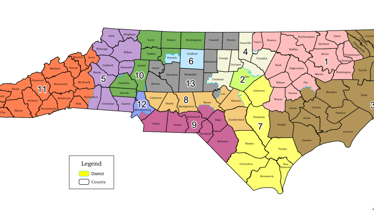 NC General Assembly Sets Public Hearings For New Congressional, Legislative  Maps | WFAE 90.7 - Charlotte's NPR News Source