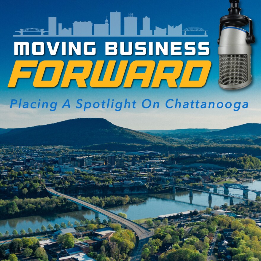 “Moving Business Forward” logo