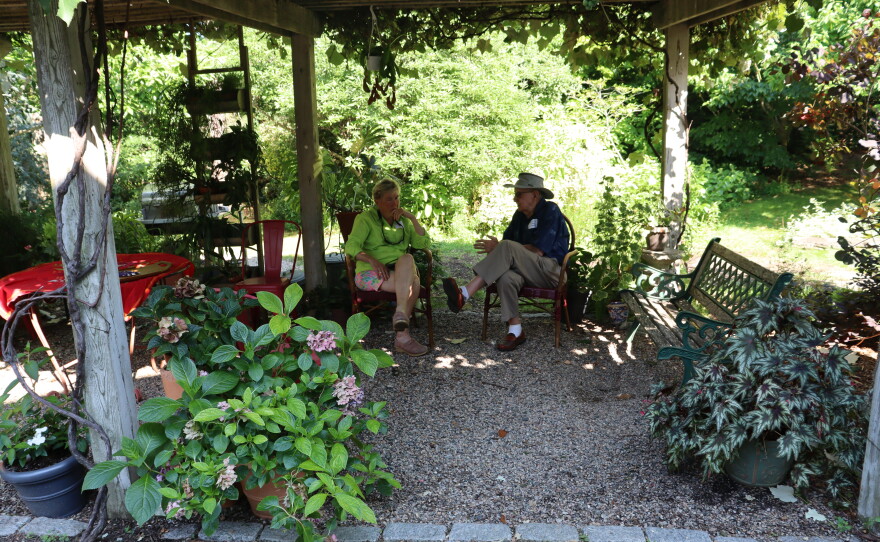 Photos of the home garden of CAI's The Garden Lady, C.L. Fornari 