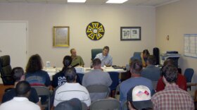 New hire orientation at the Local 322 Union Hall. Photo: Julie Rose