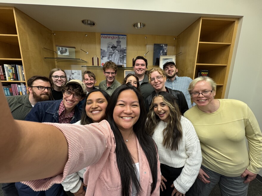 The Murrow News Fellowship program, created in 2023 through Washington State University, placed 16 fellows with Washington news organizations to report for two years.