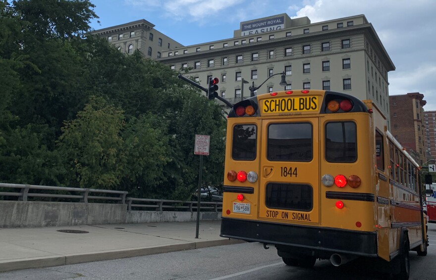 When students gradually return to Mervo High School in Baltimore this week, the day will look a little different.