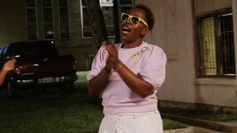 FILE PHOTO: Rachel E. Pate at her campaign watch party on May 2, 2026. Pate was named interim president of the Cen-Tex African American Chamber of Commerce after John Bible stepped down.