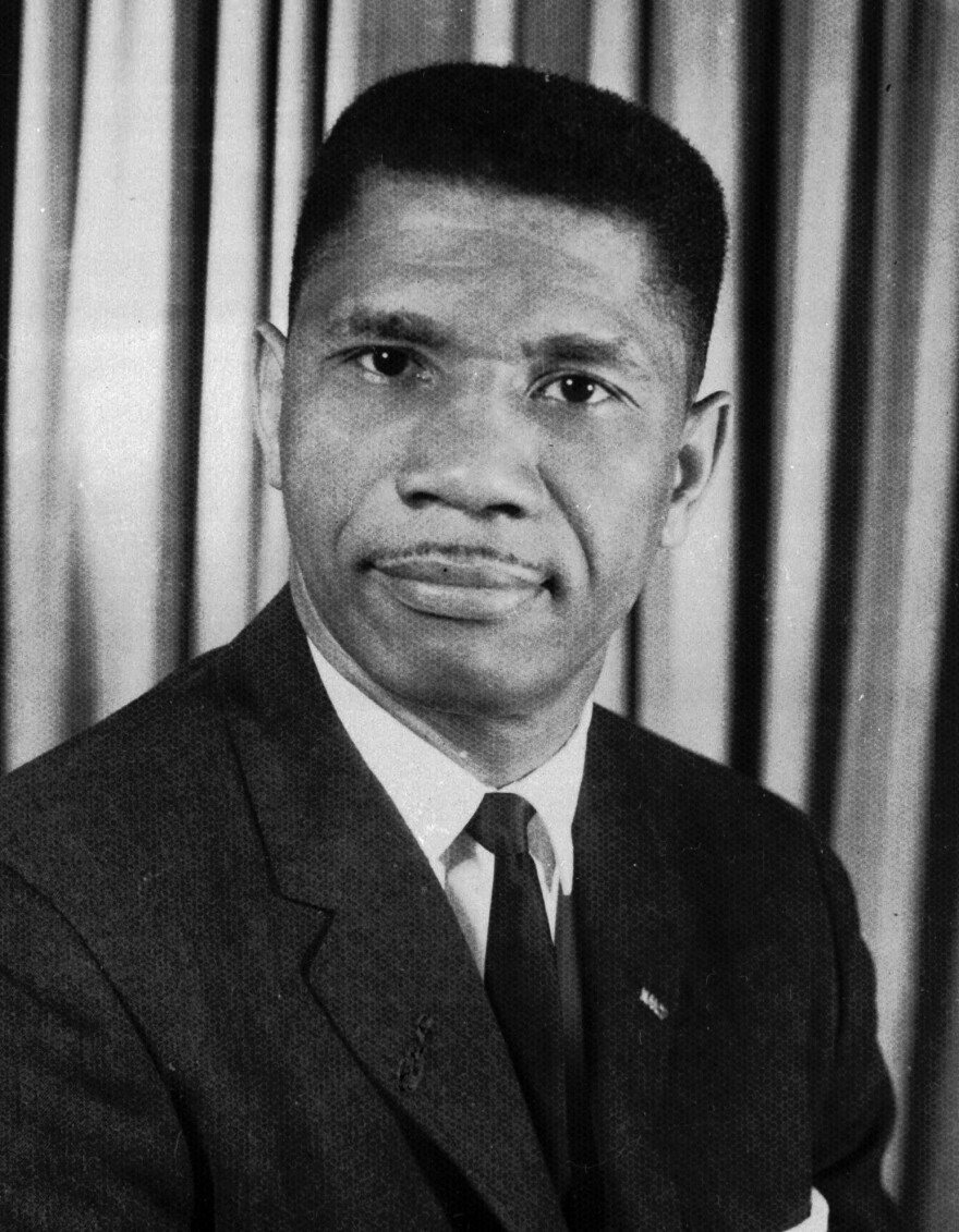 FILE - In this 1963 file photo, Medgar Evers, 37, Mississippi field secretary for the National Association for the Advancement of Colored People is seen. He was shot outside his home after returning from an integration rally. (AP photo/file)