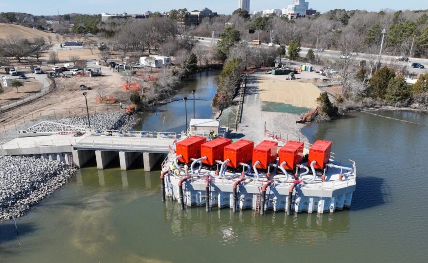 Virginia Beach is working to build tide gates near Mount Trashmore to help prevent flooding during storms, particularly in areas hit hard by Hurricane Matthew such as Windsor Woods.