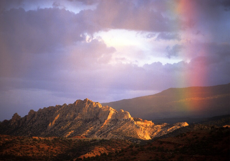 The Cockscomb, where Linda Dewey and Natalie Graves planned to hike. Photo by Stephen Trimble.