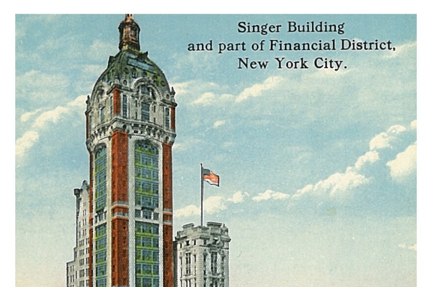 The Singer Building in NYC.