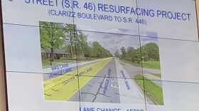 An INDOT illustration from February's Bloomington City Council meeting.