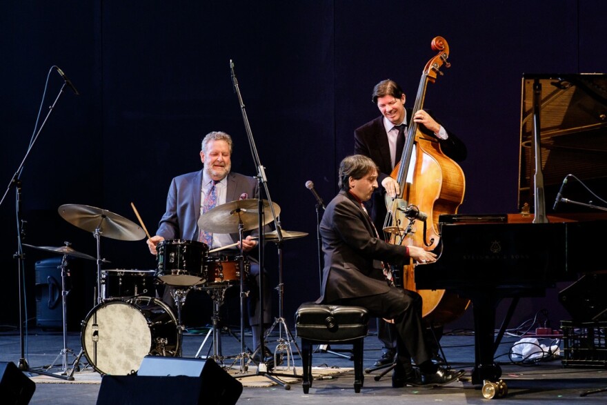 Jeff Hamilton, Tamir Hendelman, and Jon Hamar