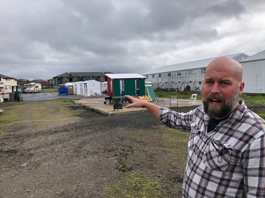  Everyone Village lead Gabe Piechowicz, explaining back in March how the acreage will be further developed for residents.