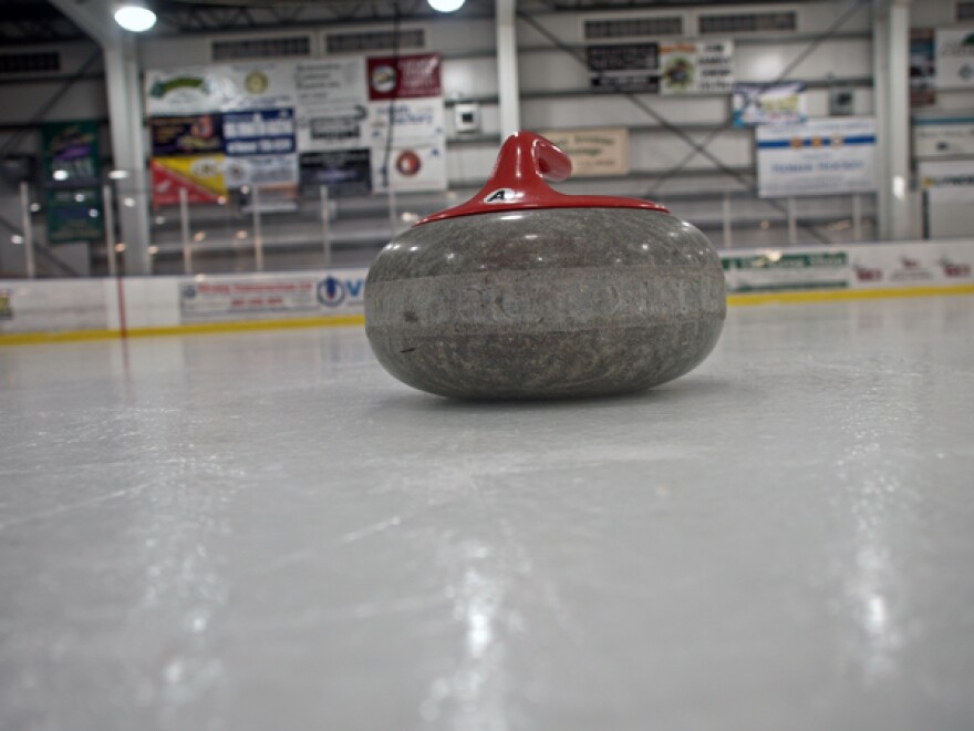A curling stone