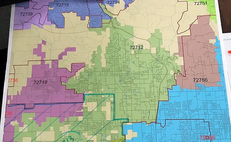 72713 Zip Code Map As Bentonville Grows, It Gets A New Zip Code