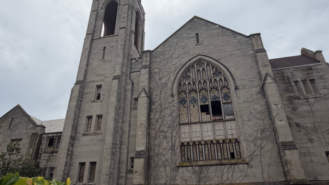 The Christian Temple of Norfolk, seen here, is one of the first places Ryan Chen and Varun Venkatadasari documented as part of their nonprofit, the Tidewater Historical Restoration Initiative.