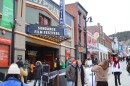 Outside of Egyptian Theatre on Friday during the 2025 Sundance Film Festival.