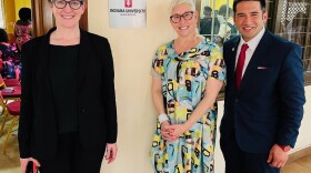 Indiana University's Ghana Gateway officially debuted May 20 in Accra, Ghana.