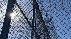 The sun shinning above the Topeka Correctional Facility 