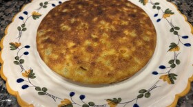 Cornbread baked according to the Mindy Merrell recipe.