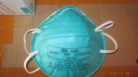 Counterfeit-mask.jpg: Michael Rose, a section chief in U.S. Immigration and Customs Enforcement’s global trade division, has been investigating a wide variety of covid-related scams over the past year. Of all those cases, he says, the flood of fake 3M masks from China has been the most consistent. (Photo courtesy of U.S. Customs and Border Protection)