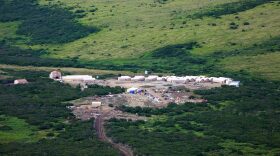 Graphite One's camp near the Imuruk Basin.