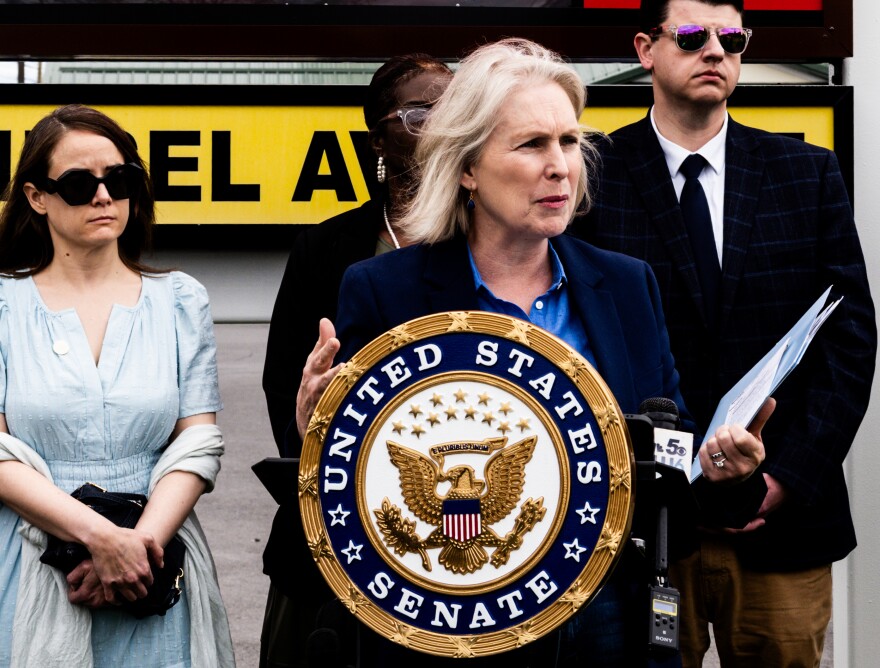 White House administrators call it a necessary step to stop health insurance profiteering, while Gillibrand and Hochul warn it will raise Medicare Part D premiums for New York’s seniors.