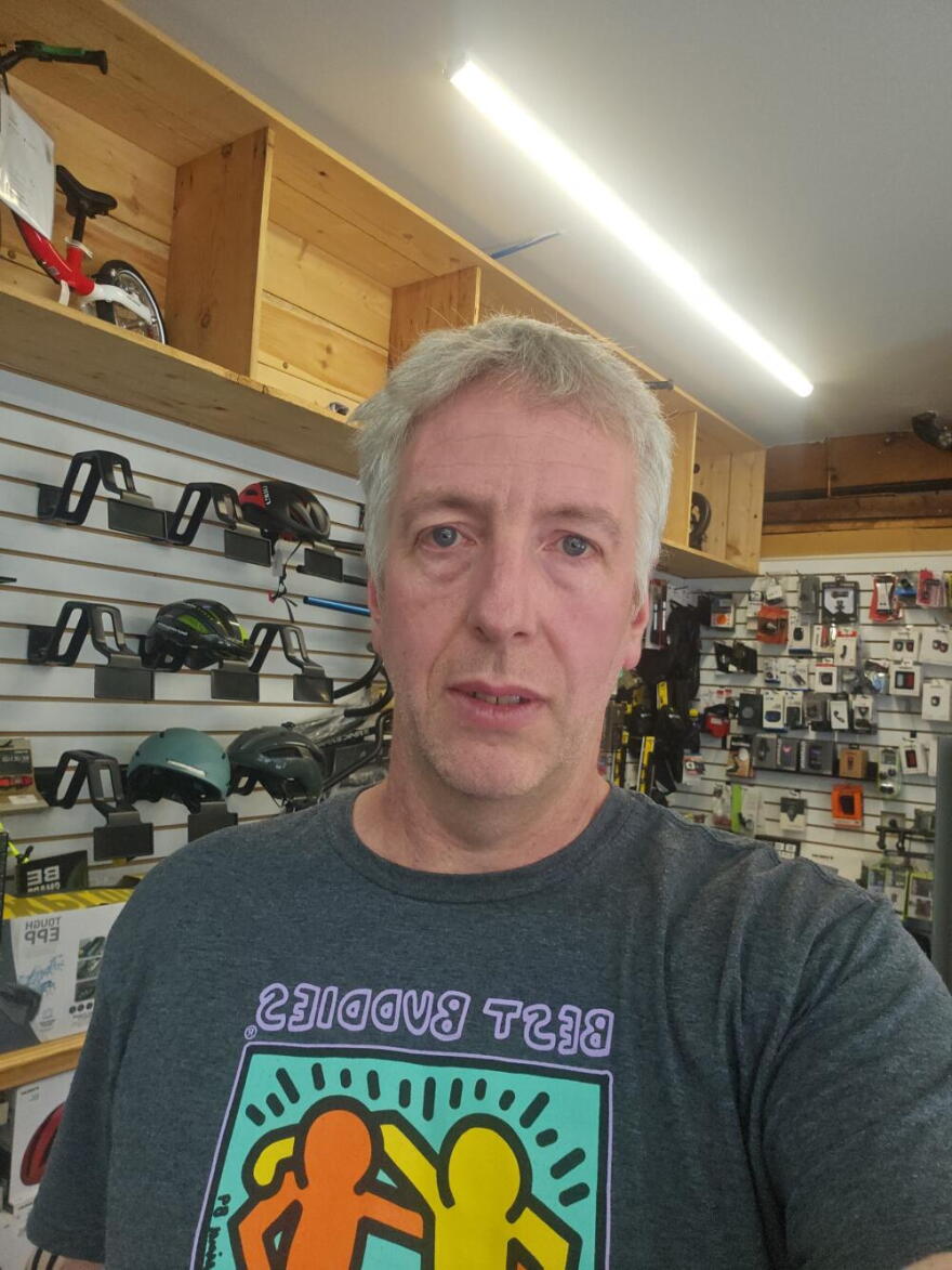 Dan Shuman owns Marblehead Cycle in Marblehead Massachusetts. (Courtesy of Dan Shuman)