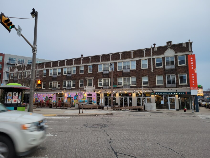 A car waits at the stoplight on Farwell and North Avenues in the city of Milwaukee. In 2021, the Milwaukee Police Department made 725 arrests, issued 4873 reckless driving citations and 29,252 reckless driving citations with speeding, according to Wisconsin State Senator LaTonya Johnson, D of Milwaukee.