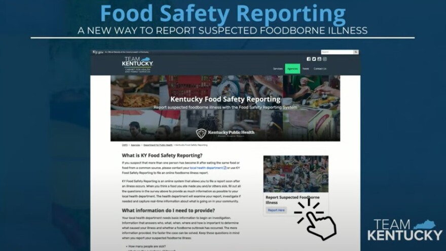 New Food Safety Reporting Website