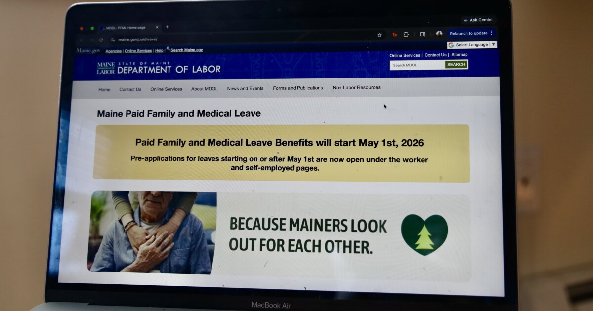 Mainers have submitted about 8,300 claims for paid family and medical leave so far