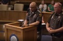 Monroe County Sheriff Ruben Marté speaks at the May 31 board of commissioners meeting.