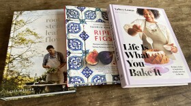 Chef Kathy Gunst’s top three favorite cookbooks of the year. (Kathy Gunst/Here & Now)