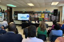Guilford County Schools Superintendent Whitney Oakley and Chief of Staff Sonya Stephens held a press conference on the latest statewide data release on Sept. 2, 2026.