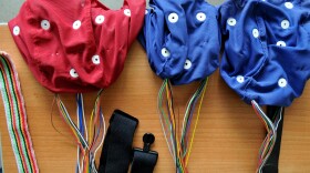Concussion study testing equipment.