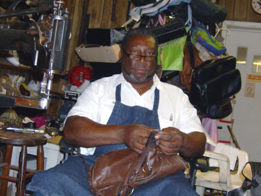 Julius Dukes, Jr., a business owner in Manning, S.C., supports Alvin Greene in his run for U.S. Senate.