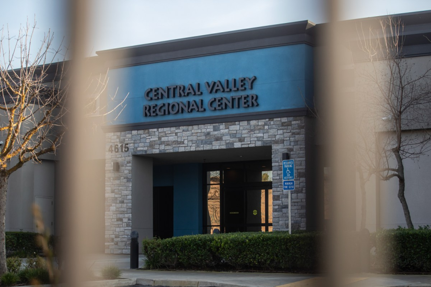 The Central Valley Regional Center offices in Fresno on Feb. 6, 2026.