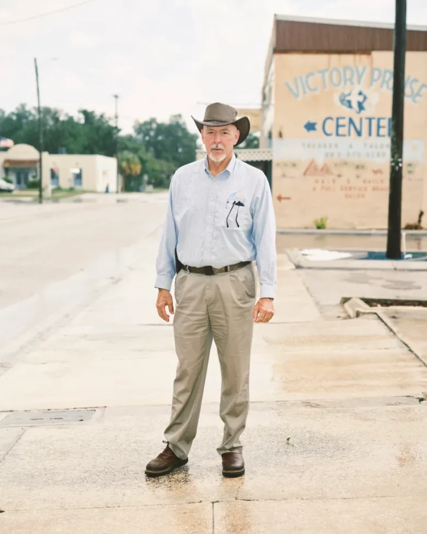 Bowling Green mayor Sam Fite poses for a portrait on Tuesday, June 30, 2026 in Bowling Green, Florida.